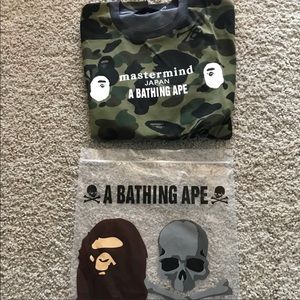 Bape X Mastermind La collection shirt